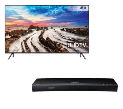 49 SAMSUNG UE49MU7070 Smart 4K HDR LED TV & 4K 3D Blu-ray Player Bundle 49 SAMSUNG UE49MU7070 Smart 4K HDR LED TV & 4K 3D Blu-ray Player Bundle